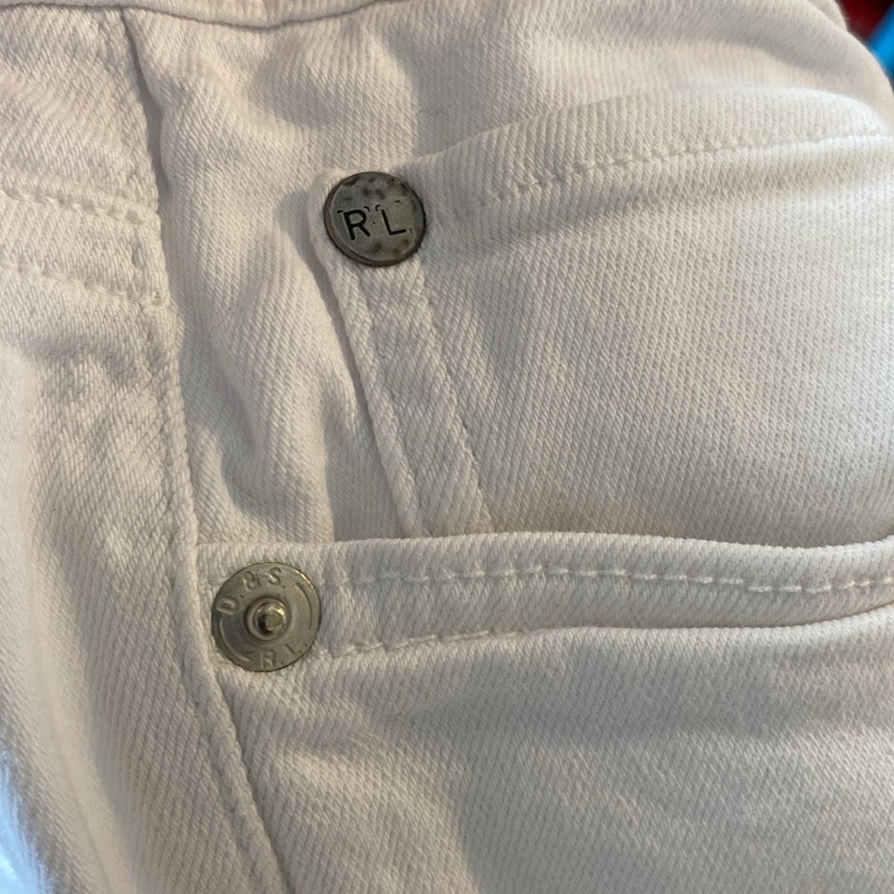 Ralph Lauren • Cropped Skinny Jeans w Raw Hem - Picture 5 of 8